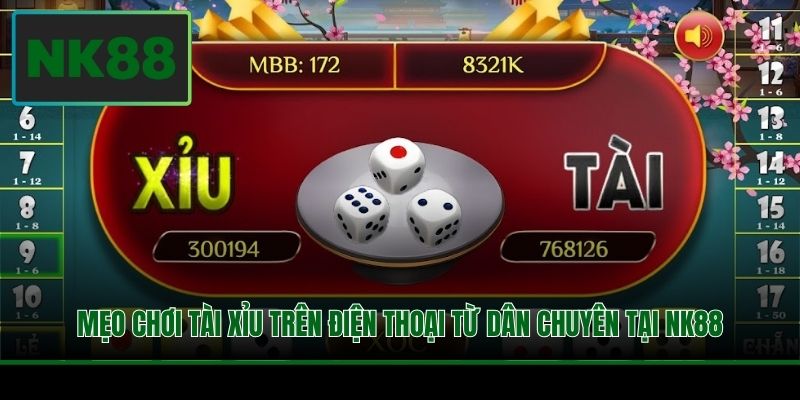 Mẹo Chơi Tài Xỉu Trên Điện Thoại Từ Dân Chuyên Tại NK88 3 Chia sẻ mẹo chơi từ cao thủ lâu năm