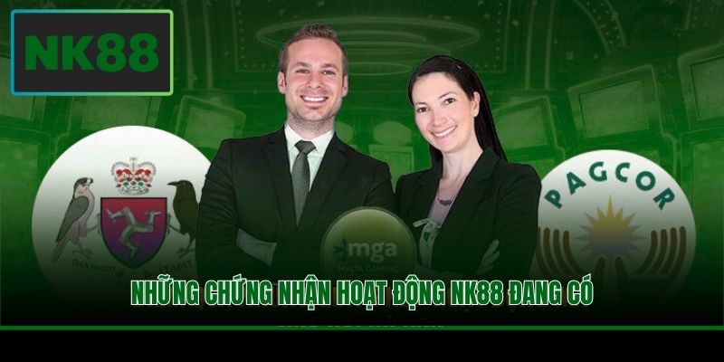 Giấy Phép Hoạt Động - Chứng Nhận Sự Uy Tín Của NK88 2 Những chứng nhận hoạt động NK88 đang có